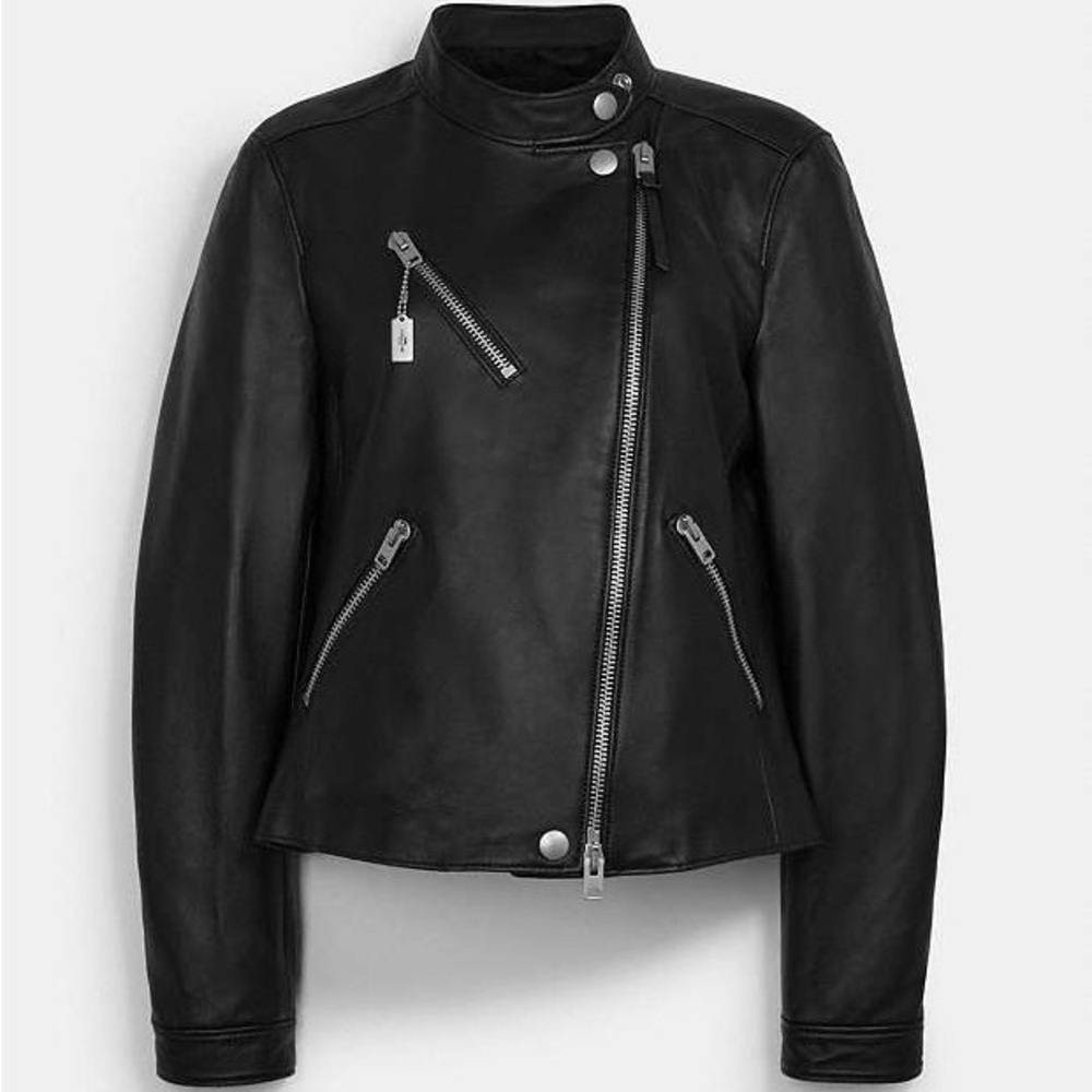 Coach 100% Leather Jacket for Women